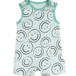 3-Pack Baby Neutral Smiles Rompers