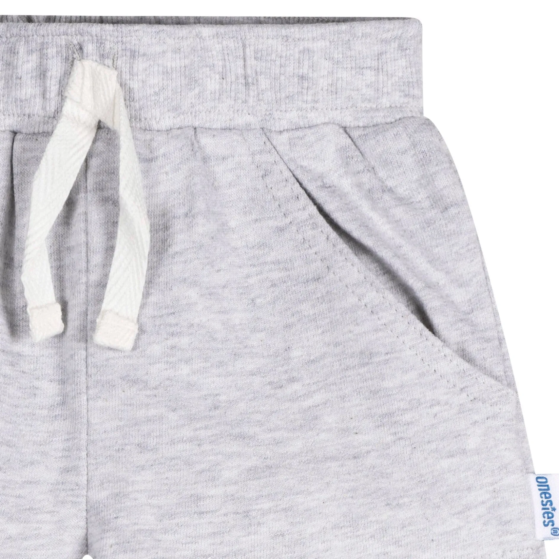 3-Pack Baby Neutral Smiley Faces Shorts