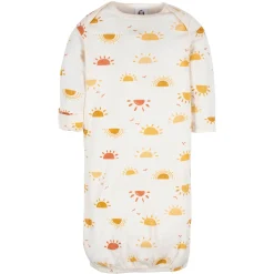 4-Pack Baby Neutral Southwest Gowns