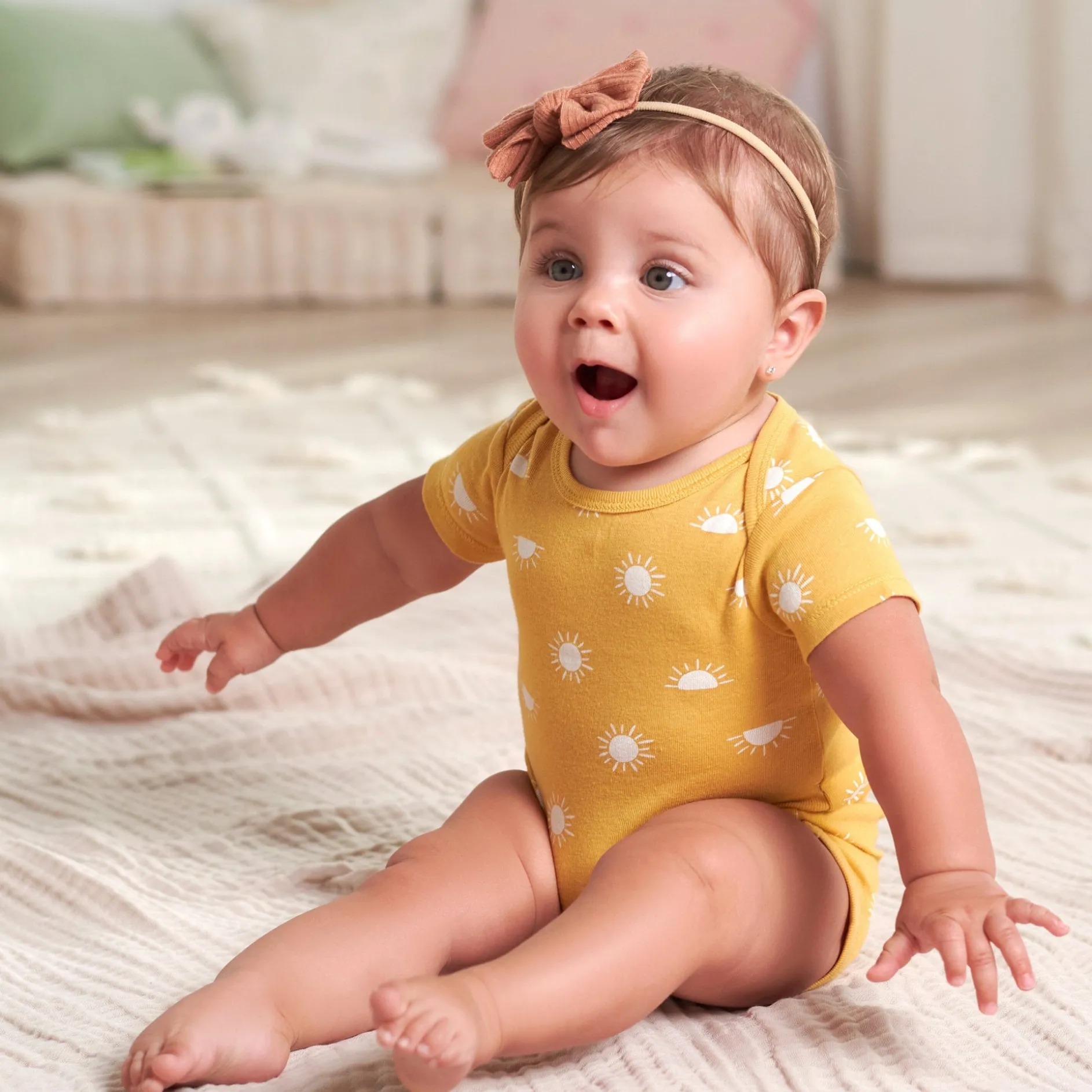 5-Pack Baby Neutral Southwest Onesies® Bodysuits