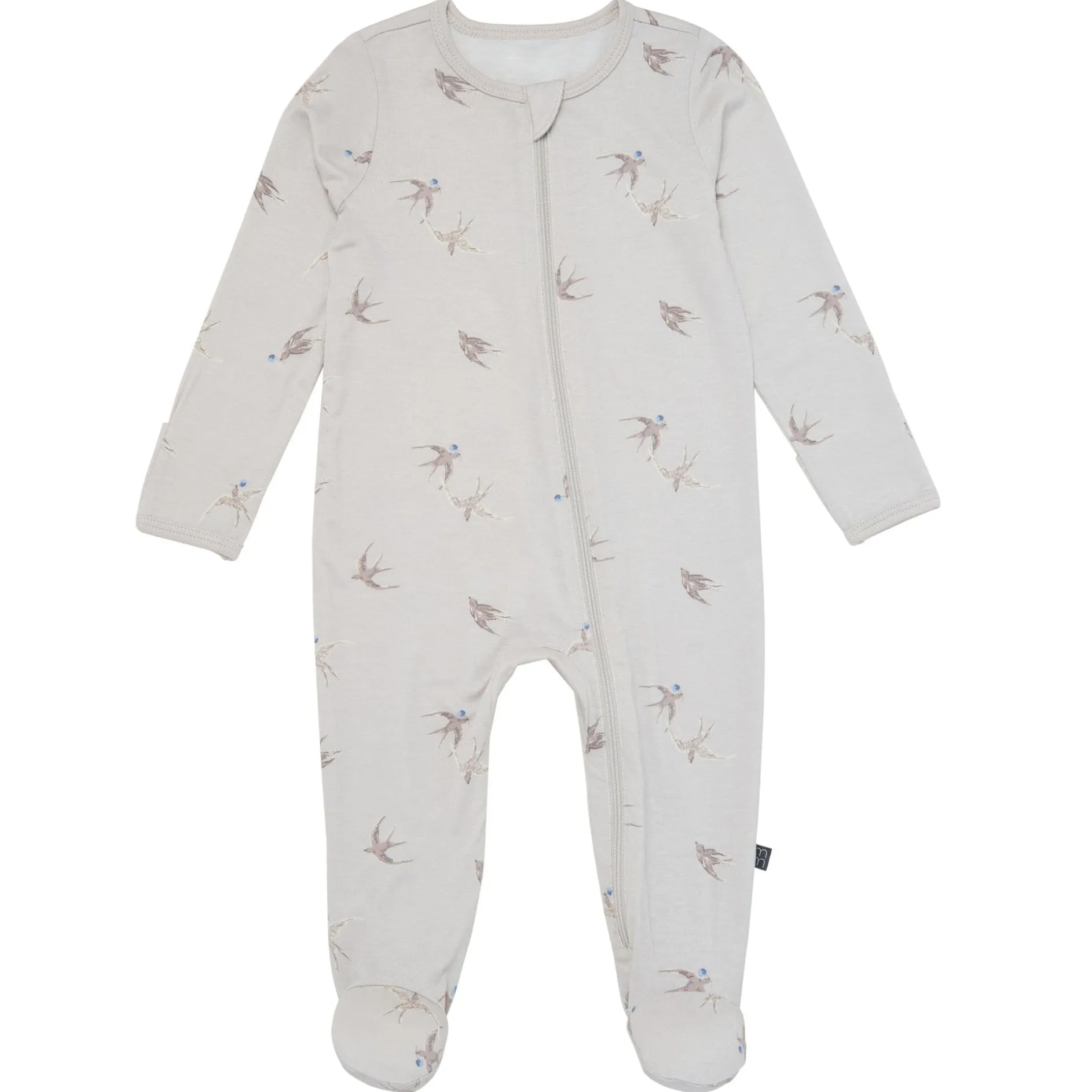 2-Pack Baby Neutral Sparrows Sleep 'N Plays With Mitten Cuffs