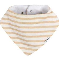 10-Pack Baby Neutral Stars & Moons Jersey Bandana Bibs