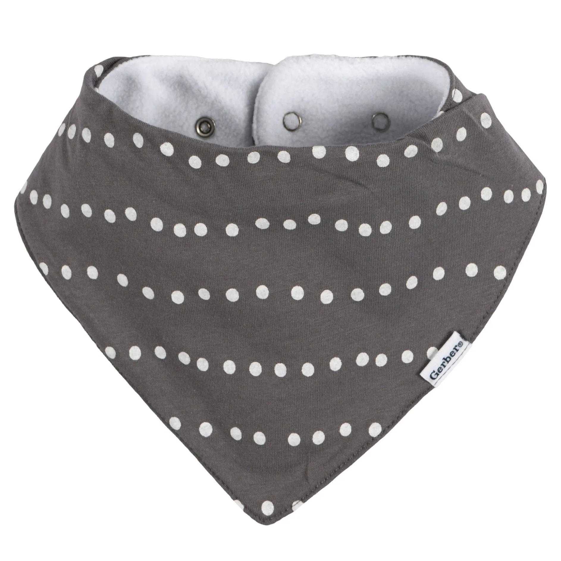 10-Pack Baby Neutral Stars & Moons Jersey Bandana Bibs