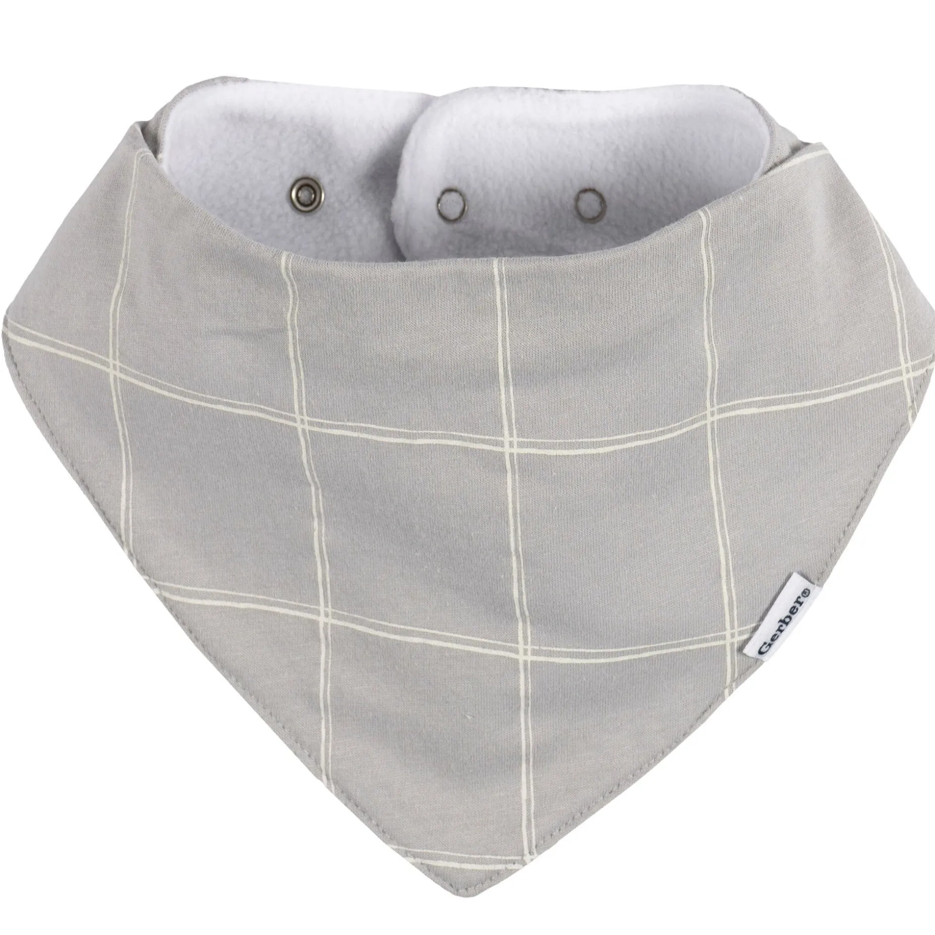 10-Pack Baby Neutral Stars & Moons Jersey Bandana Bibs