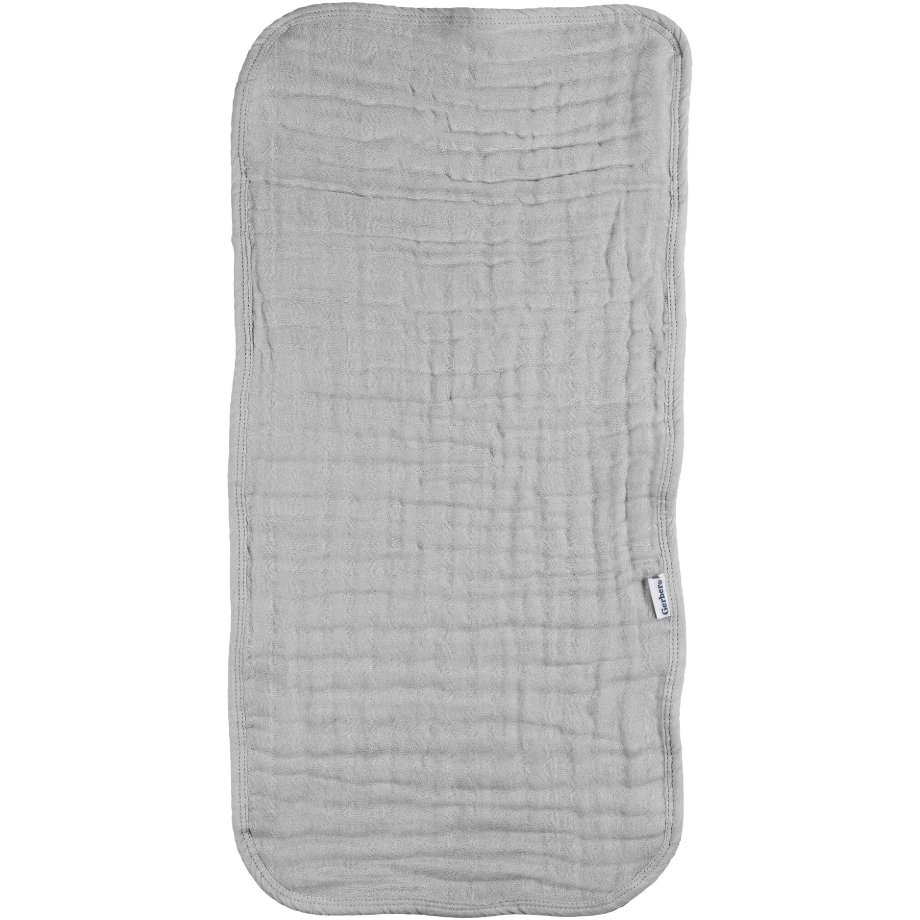 5-Pack Baby Neutral Stars Muslin Burp Cloths