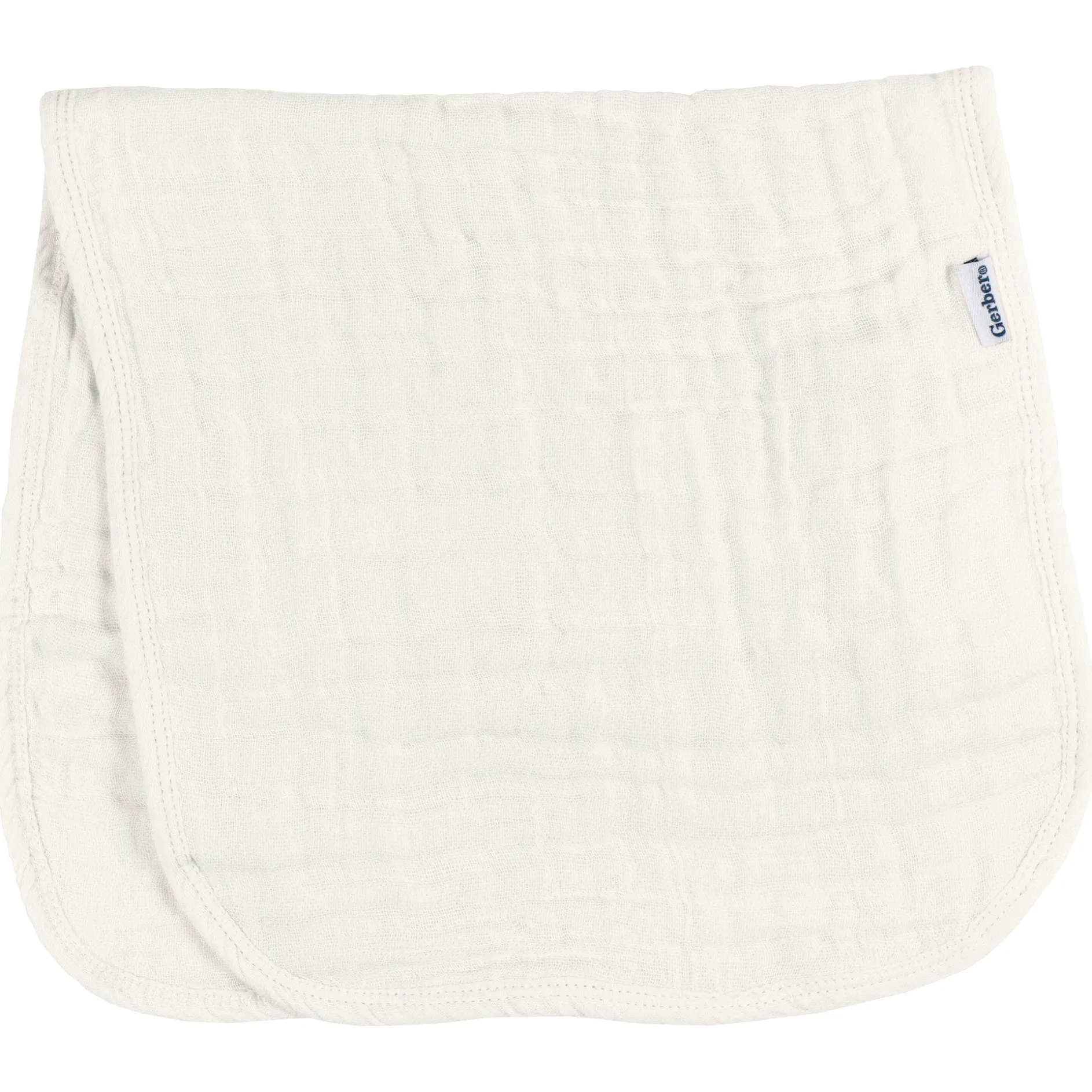 6-Pack Baby Neutral Vanilla Muslin Burp Cloths