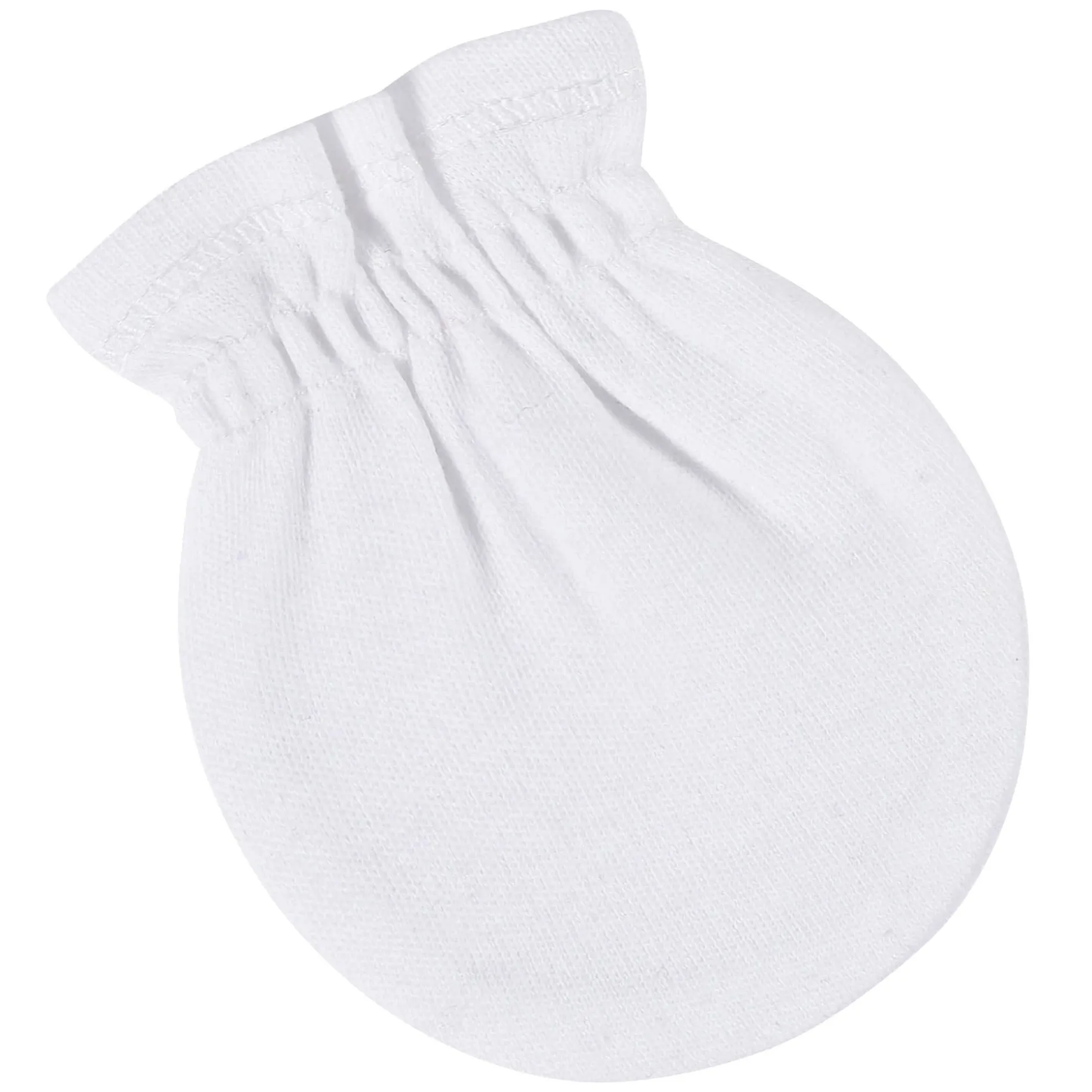 8-Pack Baby Neutral White No Scratch Mittens