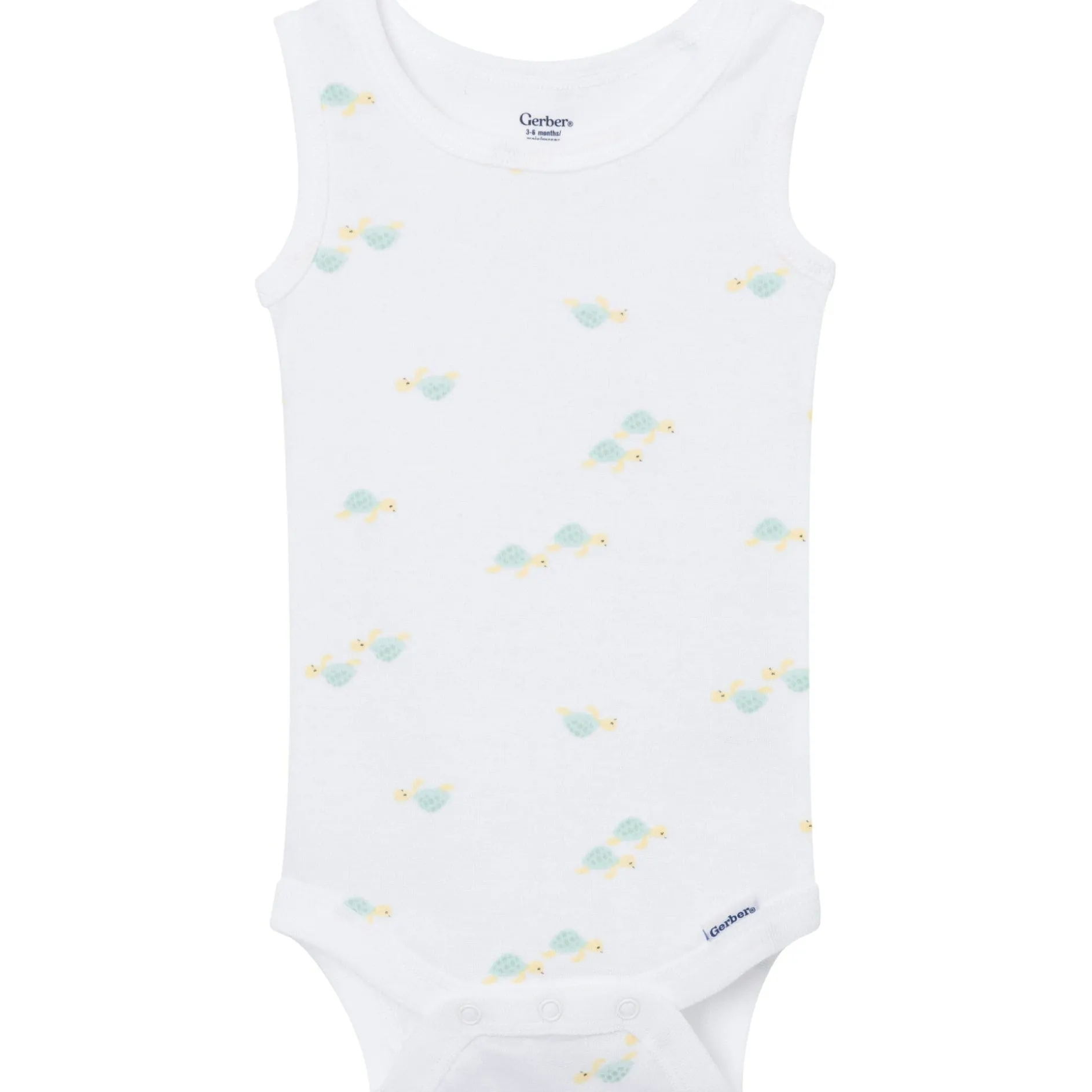 5-Pack Baby Neutral Yellow Sunshine Sleeveless Bodysuits