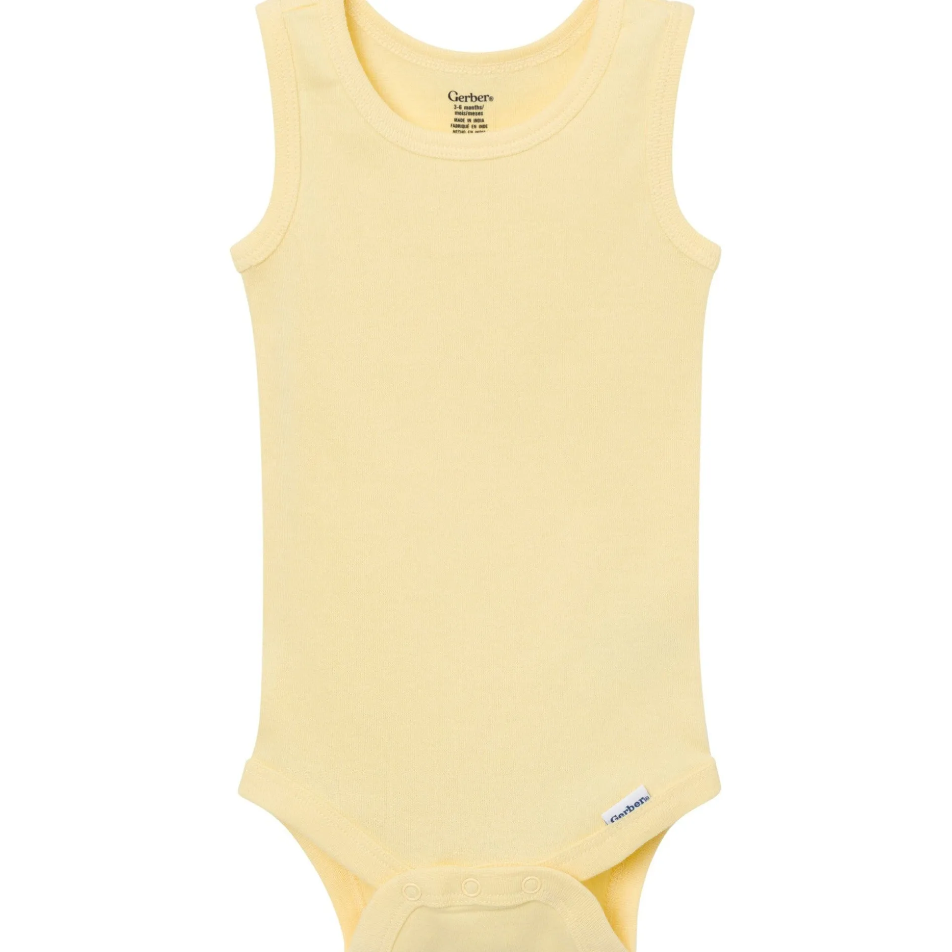 5-Pack Baby Neutral Yellow Sunshine Sleeveless Bodysuits
