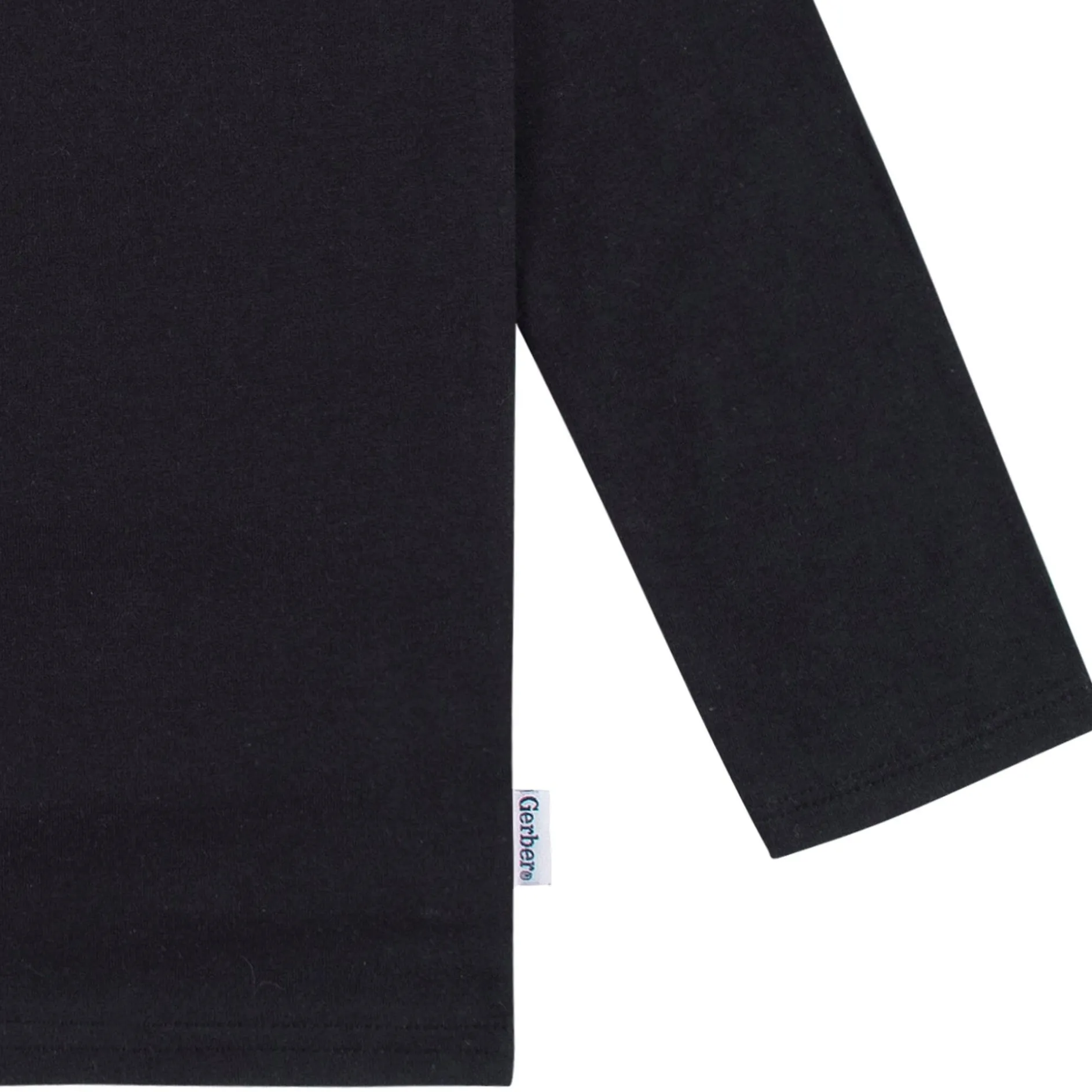 5-Pack Baby & Toddler Black Long Sleeve Tees