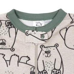 2-Pack Baby & Toddler Boys Bear Snug Fit Footed Cotton Pajamas