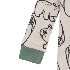 2-Pack Baby & Toddler Boys Bear Snug Fit Footed Cotton Pajamas