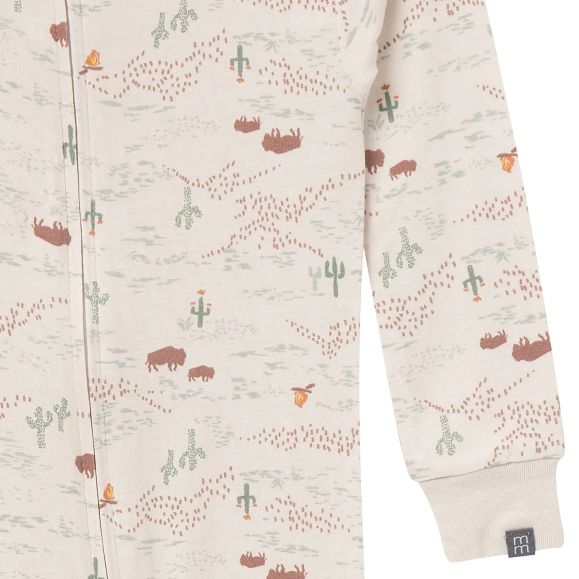 2-Pack Baby & Toddler Boys Buffalo Desert Viscose Snug Fit Footless Pajamas