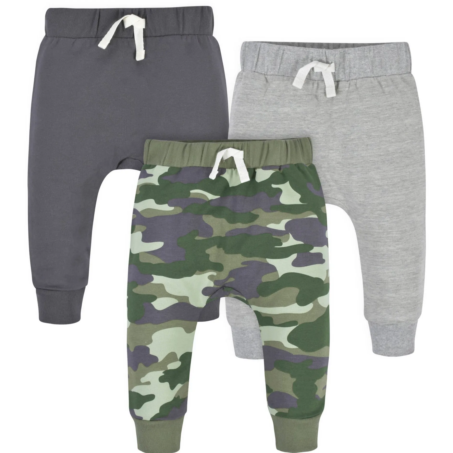3-Pack Baby & Toddler Boys Camo Premium Jogger