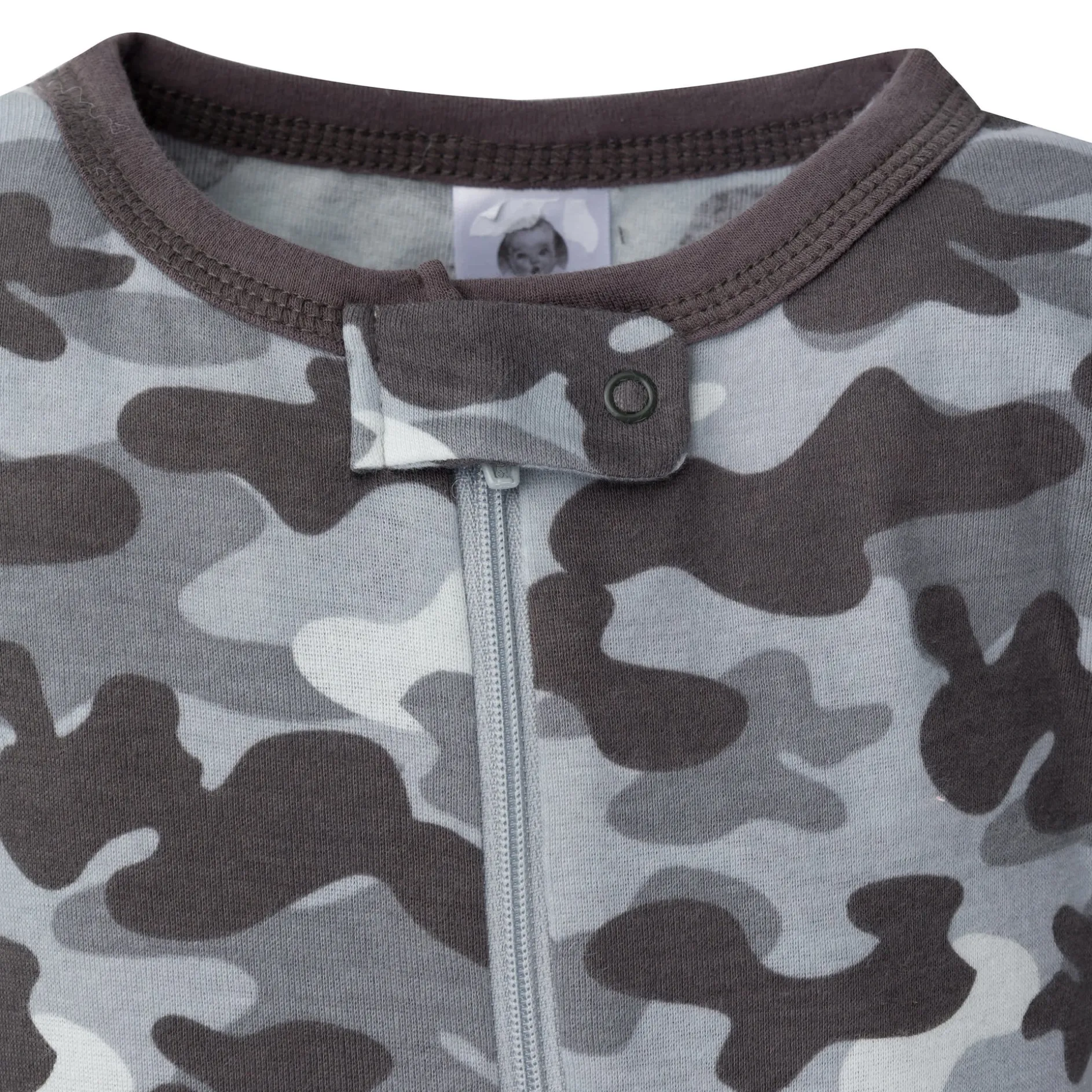 2-Pack Baby & Toddler Boys Camo Snug Fit Footed Cotton Pajamas