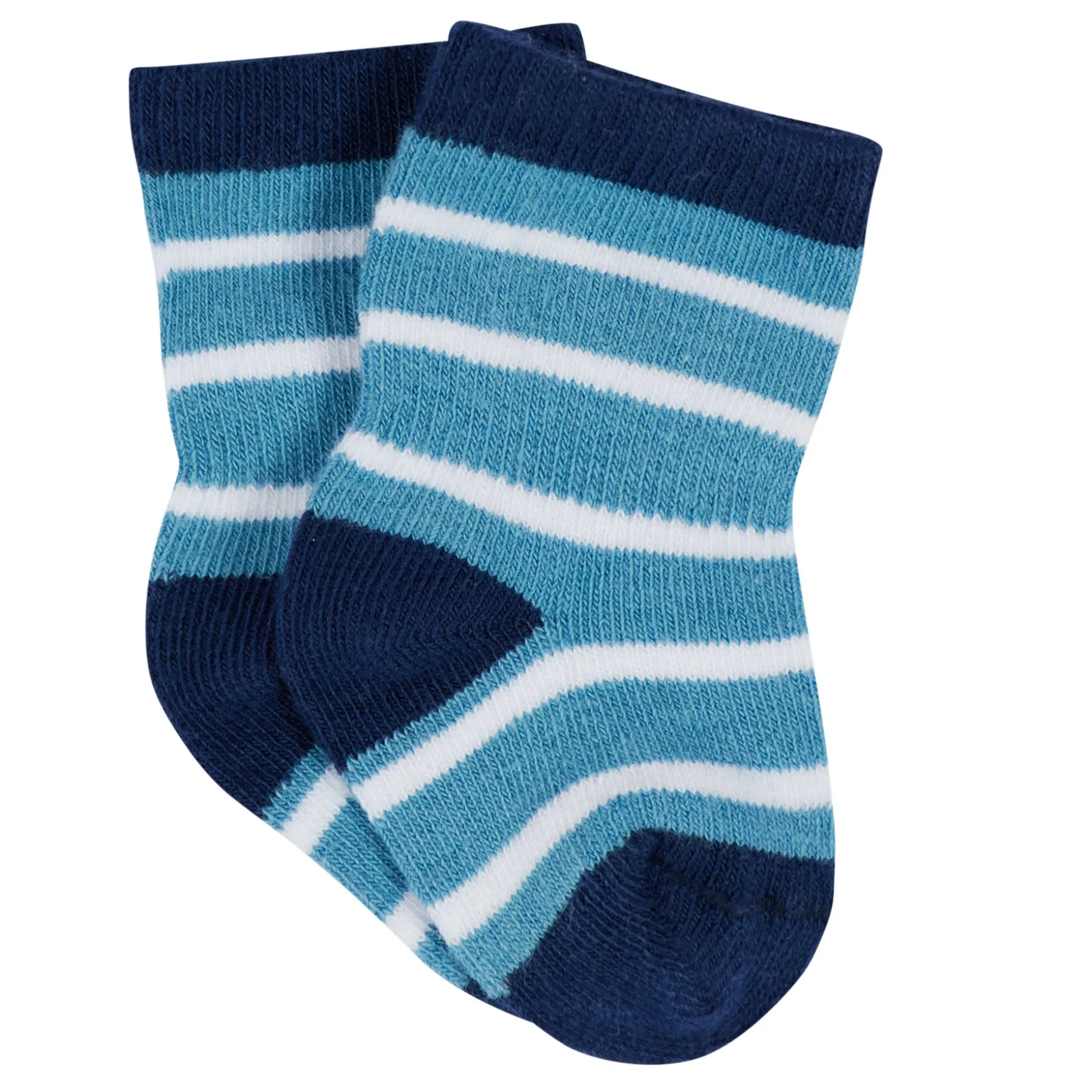 12-Pack Baby & Toddler Boys Construction Zone Jersey Crew Wiggle Proof® Socks