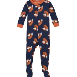 2-Pack Baby & Toddler Boys Fox Snug Fit Footed Cotton Pajamas