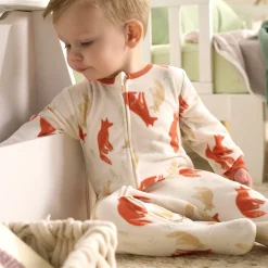 2-Pack Baby & Toddler Boys Fox Stripe Fleece Pajamas