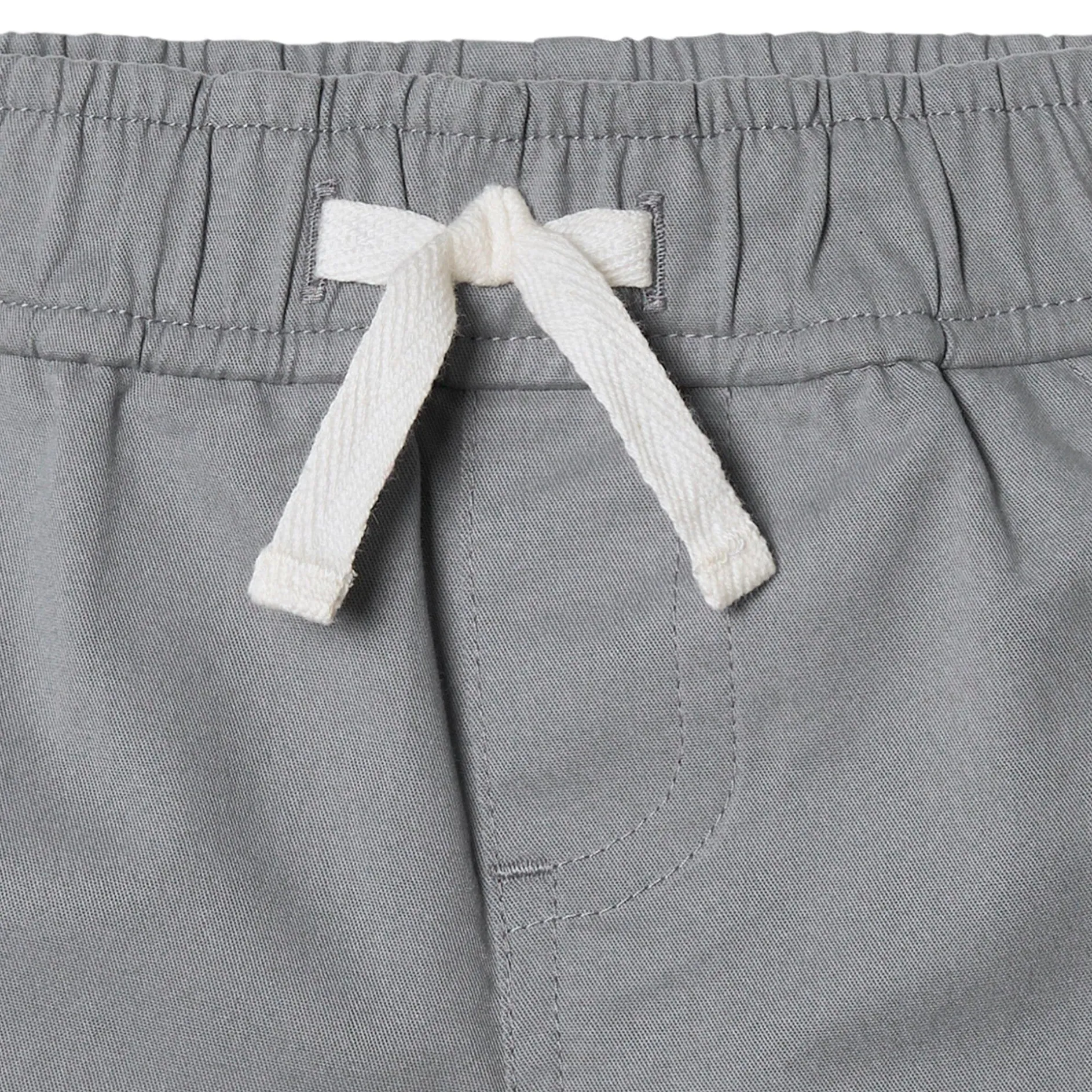 2-Pack Baby & Toddler Boys Grey and Blue Twill Shorts