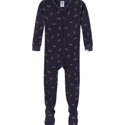 2-Pack Baby & Toddler Boys Guitars Snug Fit Footed Pajamas