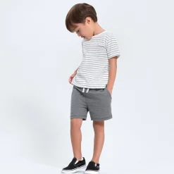 3-Pack Baby & Toddler Boys Neat Neutrals Pull-On Knit Shorts