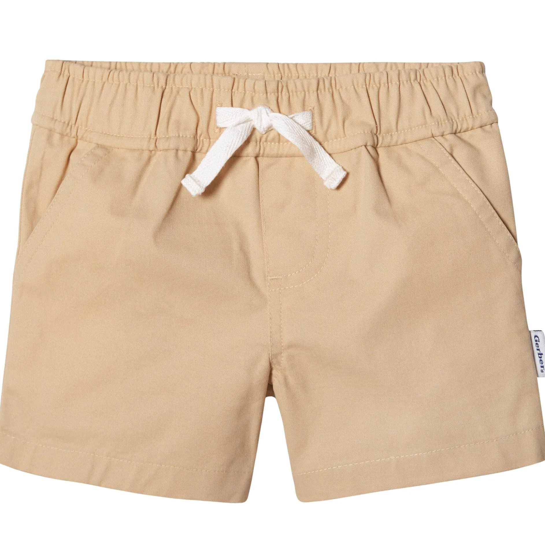 2-Pack Baby & Toddler Boys Olive and Dark Khaki Twill Shorts