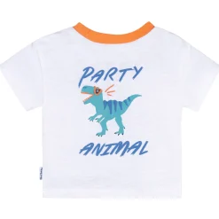 3-Pack Baby & Toddler Boys Party Animal Short Sleeve Graphic T-Shirts