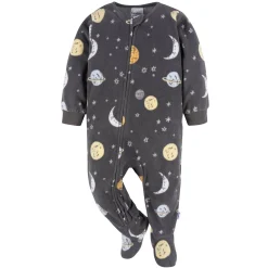 2-Pack Baby & Toddler Boys Space Fleece Pajamas