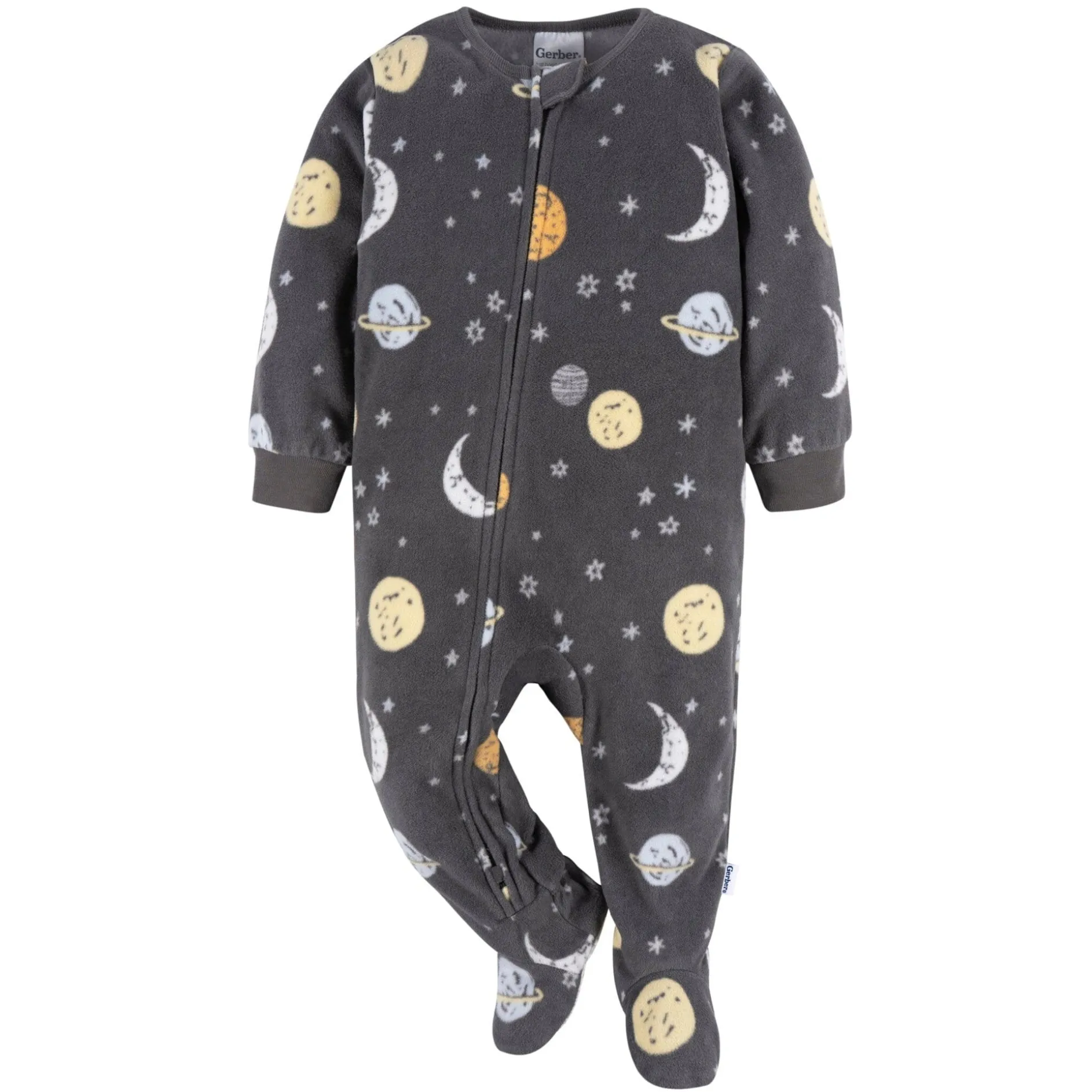 2-Pack Baby & Toddler Boys Space Fleece Pajamas