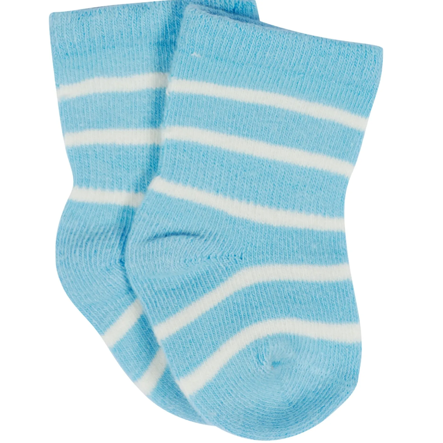 12-Pack Baby & Toddler Boys Unbearably Cute Jersey Crew Wiggle Proof® Socks