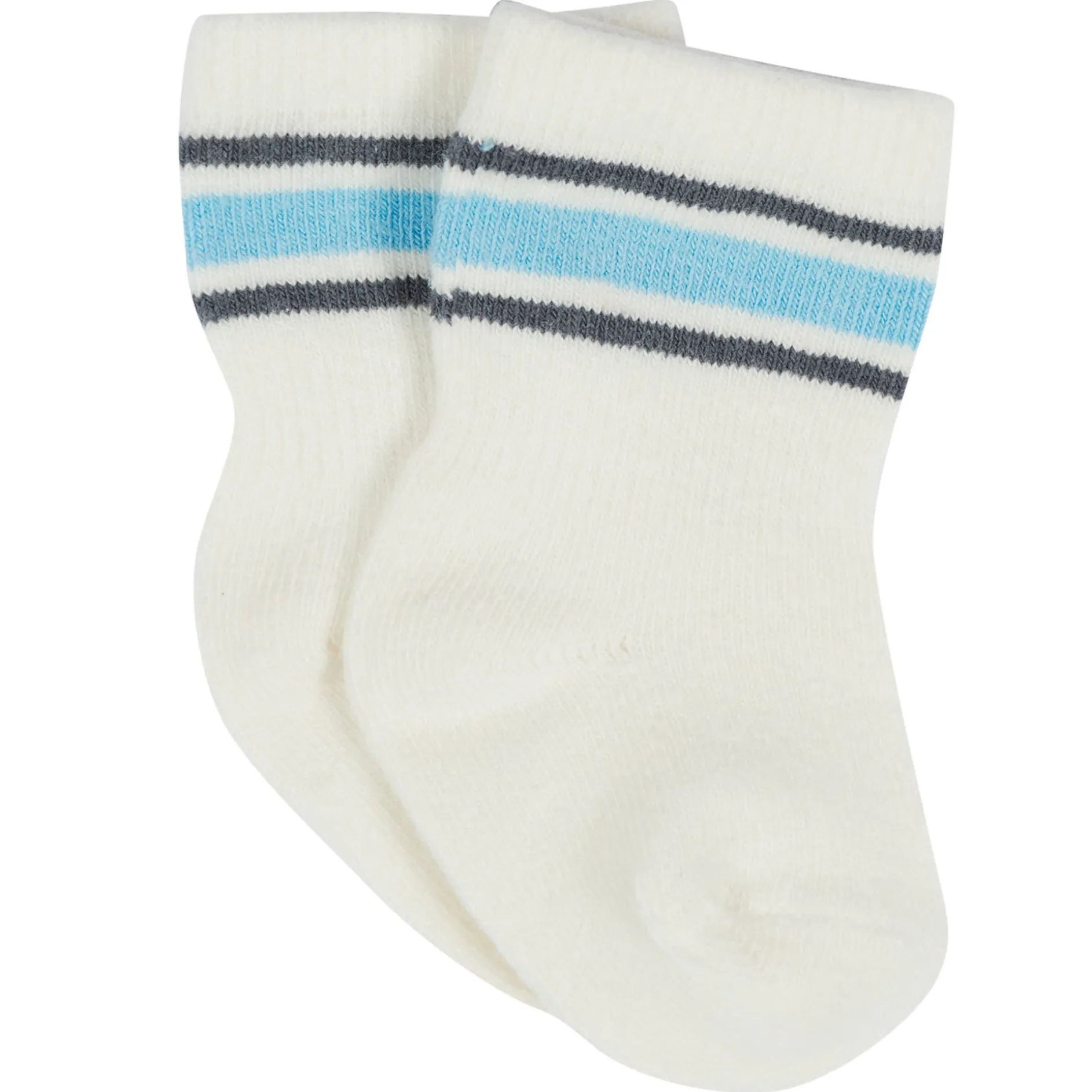 12-Pack Baby & Toddler Boys Unbearably Cute Jersey Crew Wiggle Proof® Socks
