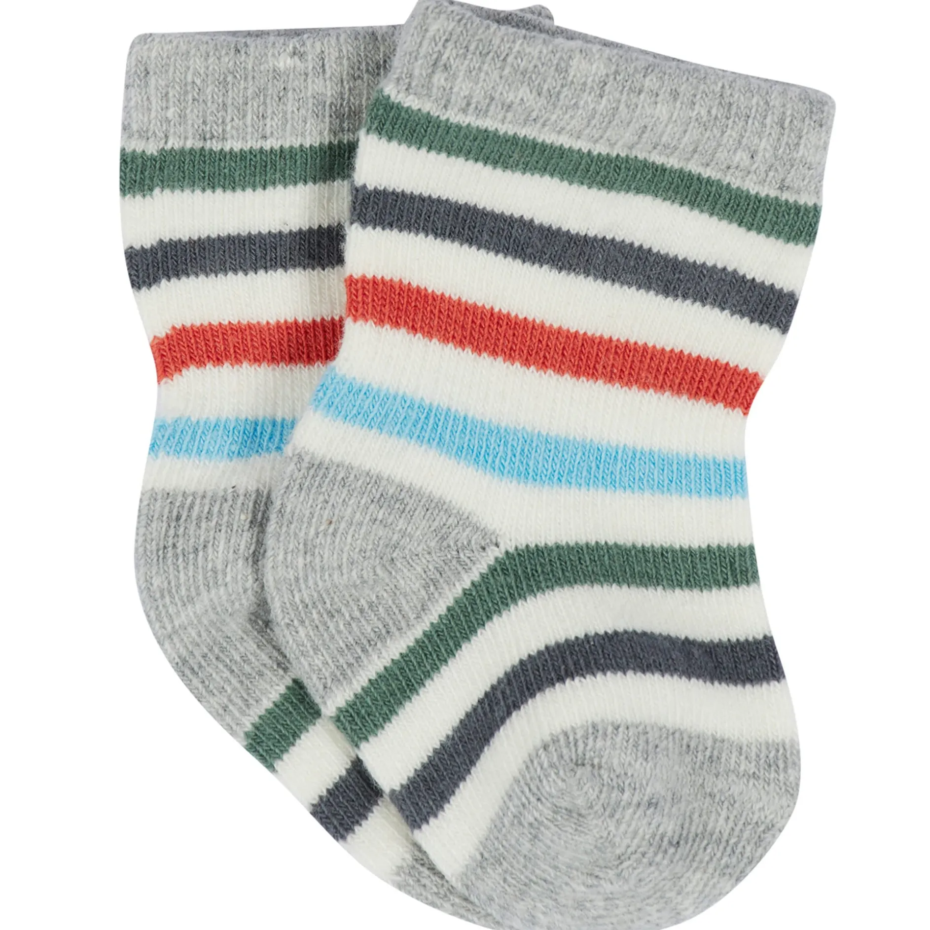 12-Pack Baby & Toddler Boys Unbearably Cute Jersey Crew Wiggle Proof® Socks
