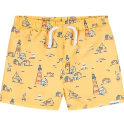 2-Pack Baby & Toddler Boys UPF 50+ Lighthouse Swim Trunks