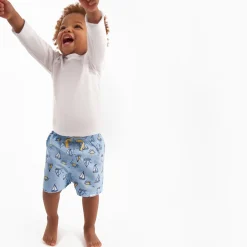 2-Pack Baby & Toddler Boys UPF 50+ Sailboats Swim Trunks