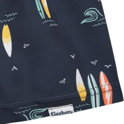 2-Pack Baby & Toddler Boys UPF 50+ Surfboard Swim Trunks