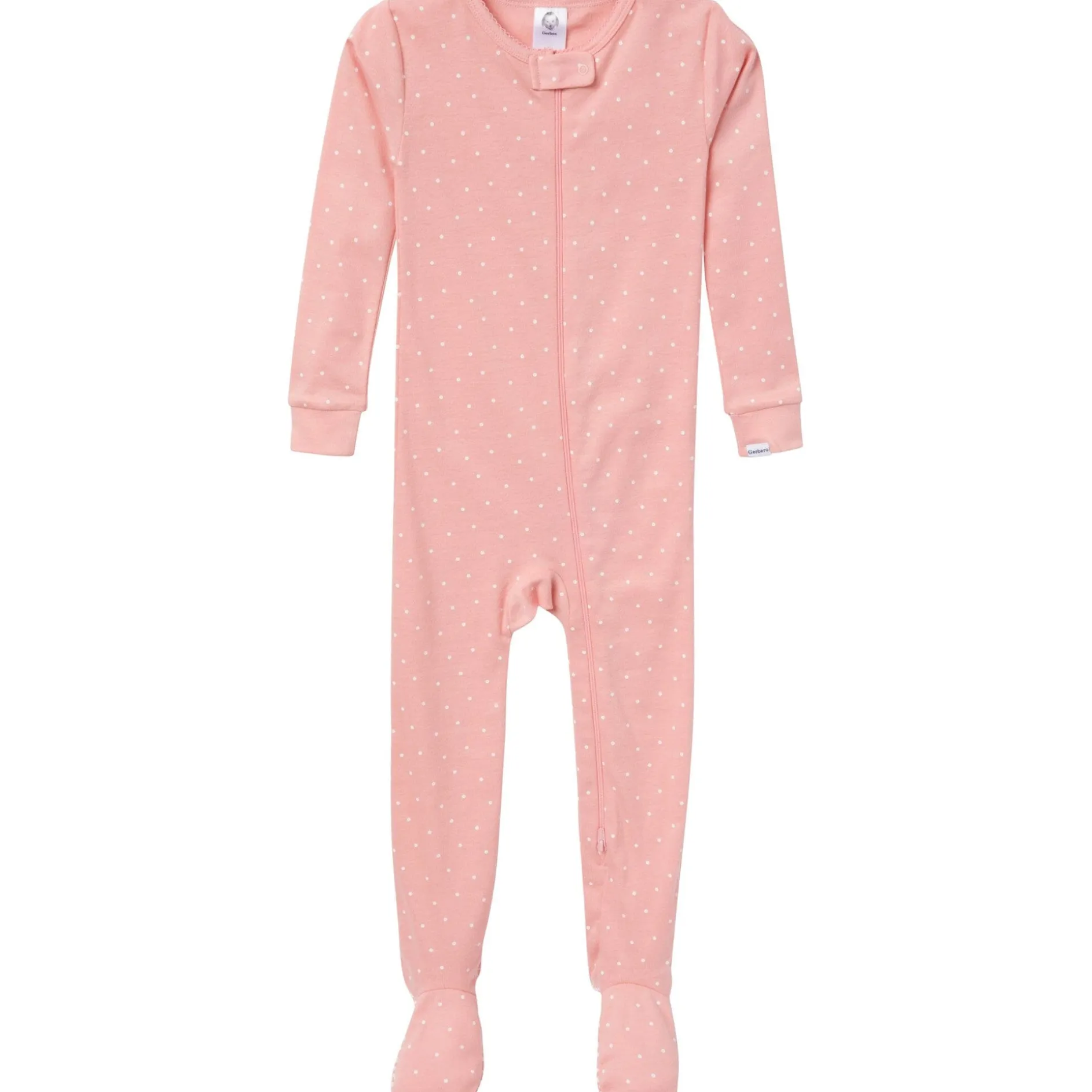 4-Pack Baby & Toddler Girls Ballerinas Snug Fit Footed Pajamas