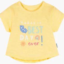 3-Pack Baby & Toddler Girls Best Day Ever Short Sleeve Graphic T-Shirts