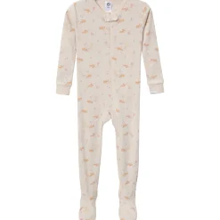 4-Pack Baby & Toddler Girls Dogs Snug Fit Footed Pajamas