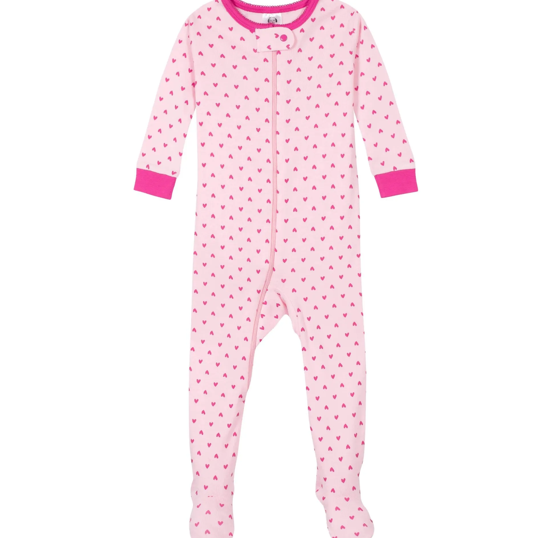 4-Pack Baby & Toddler Girls Dreams & Rainbows Snug Fit Footed Cotton Pajamas