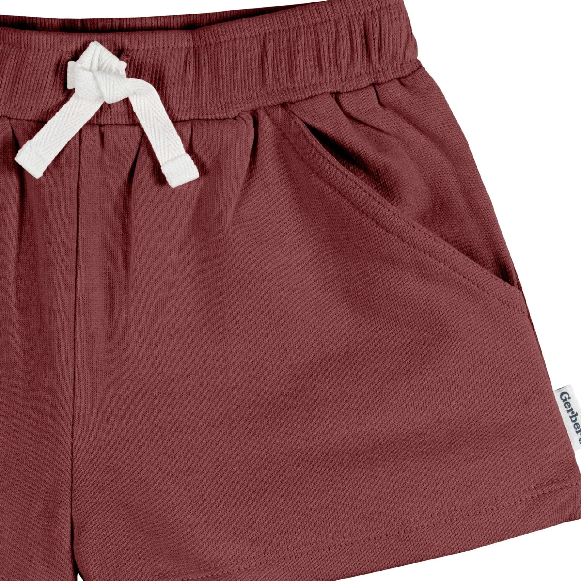 3-Pack Baby & Toddler Girls Dusty Pinks Knit Shorts