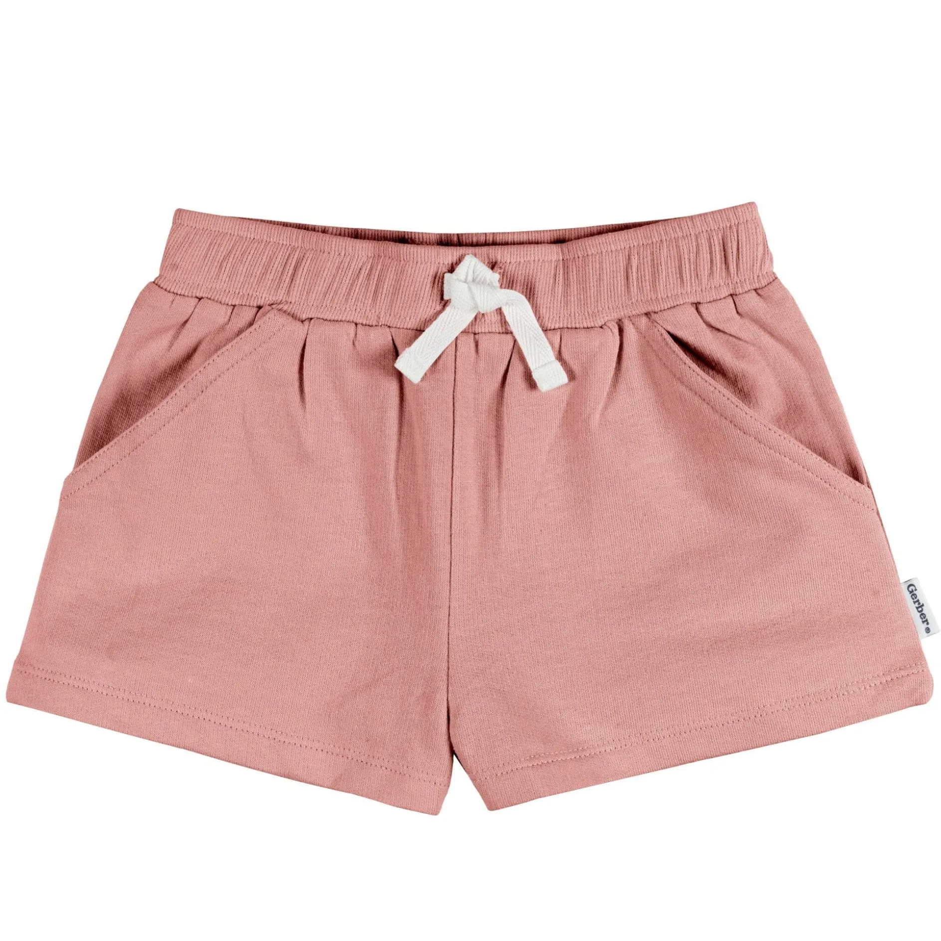 3-Pack Baby & Toddler Girls Dusty Pinks Knit Shorts