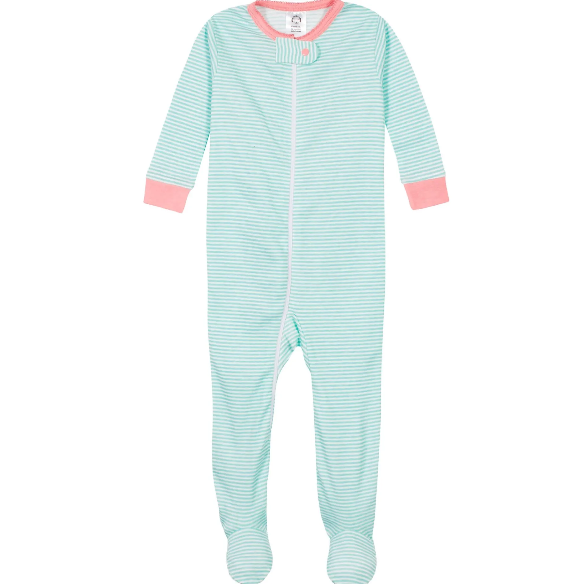 2-Pack Baby & Toddler Girls Llama Snug Fit Footed Cotton Pajamas