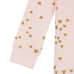 2-Pack Baby & Toddler Girls Love Snug Fit Footed Cotton Pajamas
