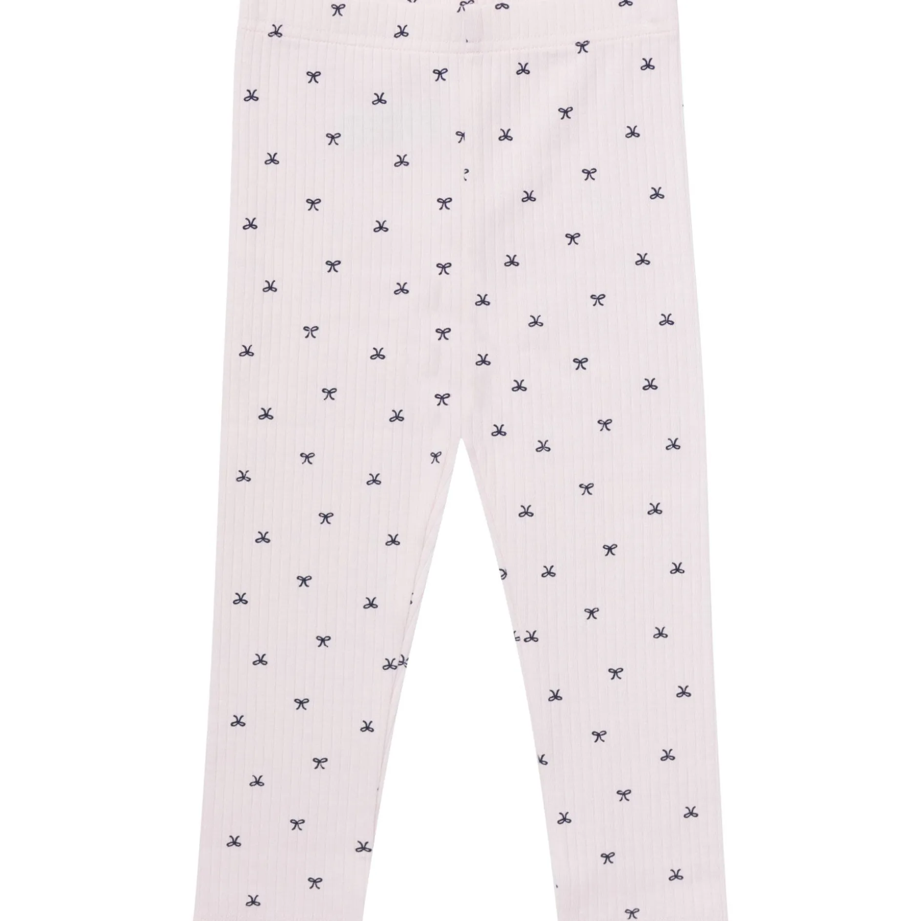 3-Pack Baby & Toddler Girls Pink Bows, Blue & Purple Ribbed Leggings
