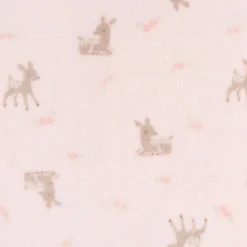 2-Pack Baby & Toddler Girls Pink Deer Fleece Pajamas
