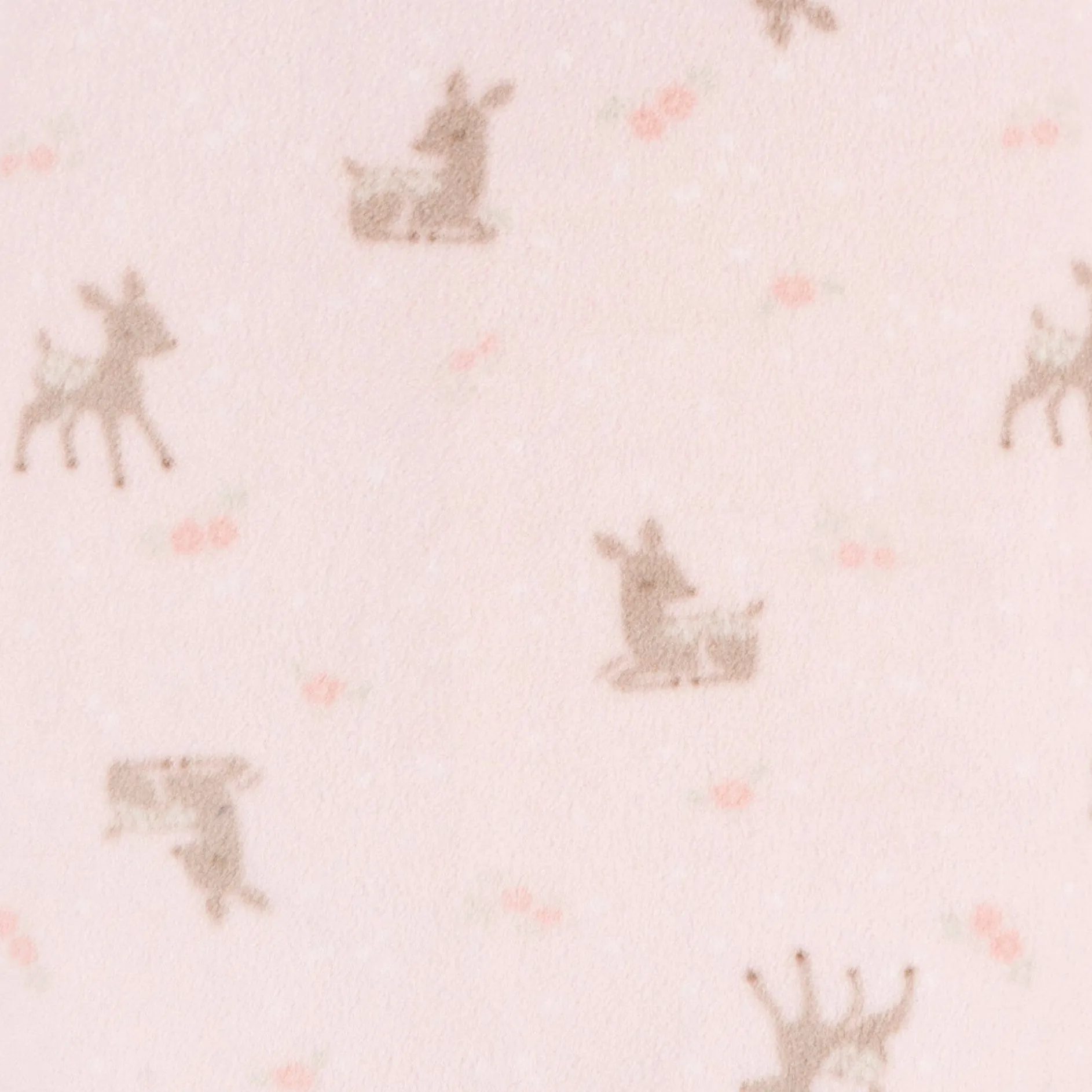 2-Pack Baby & Toddler Girls Pink Deer Fleece Pajamas