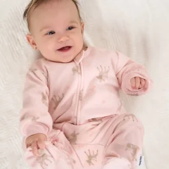 2-Pack Baby & Toddler Girls Pink Deer Fleece Pajamas