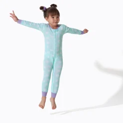3-Pack Baby & Toddler Girls Rainbow Floral Snug Fit Footless Pajamas