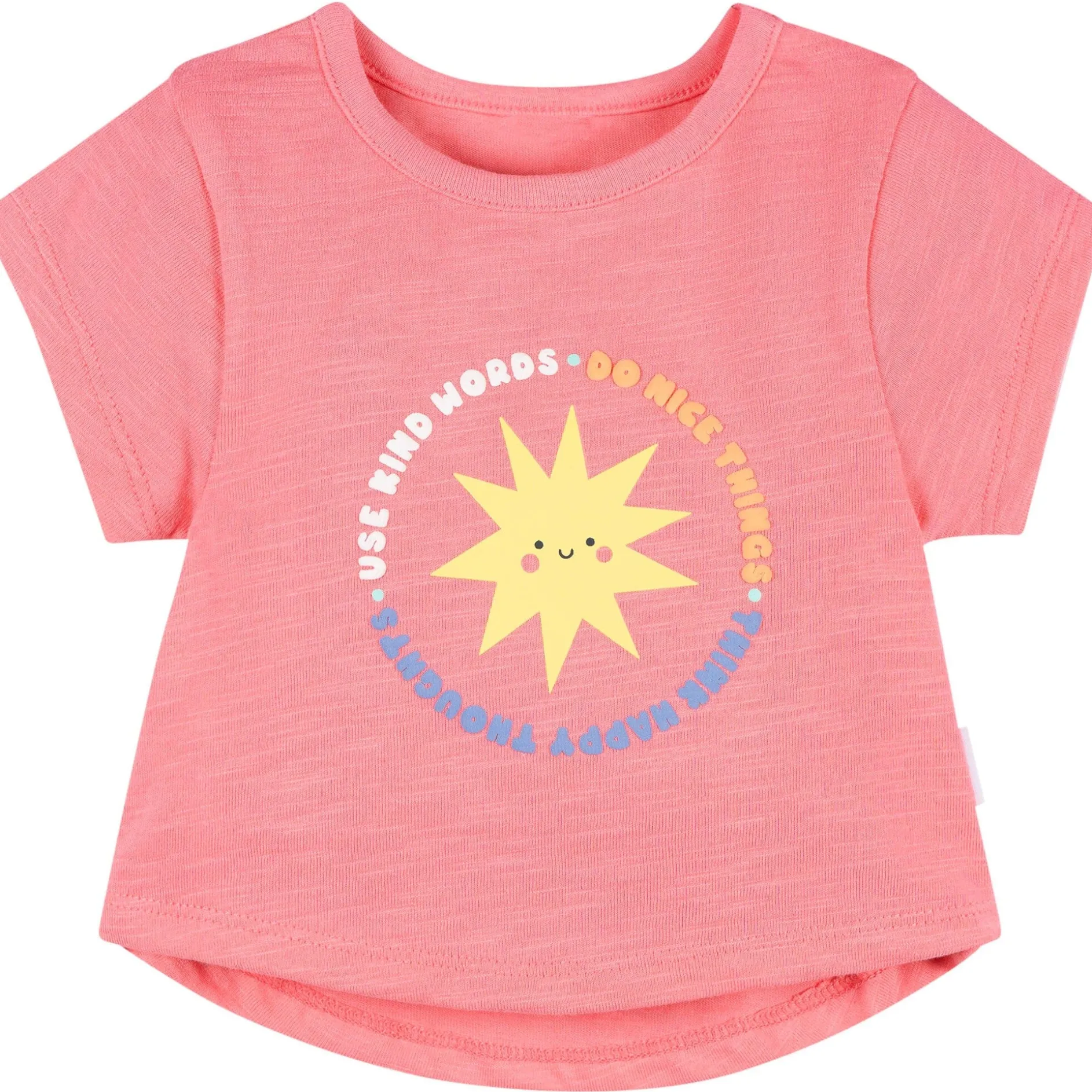 3-Pack Baby & Toddler Girls Sunshine Short Sleeve Graphic T-Shirts