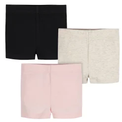 3-Pack Baby & Toddler Girls Sweet Florals Pull-On Bike Shorts